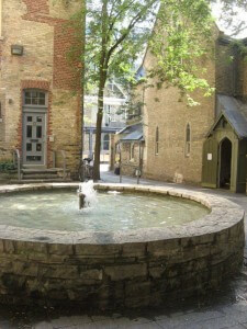 Fountain at Trinity Square