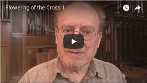 Image of a video where members of Holy Trinity discuss what flowering the cross means for them