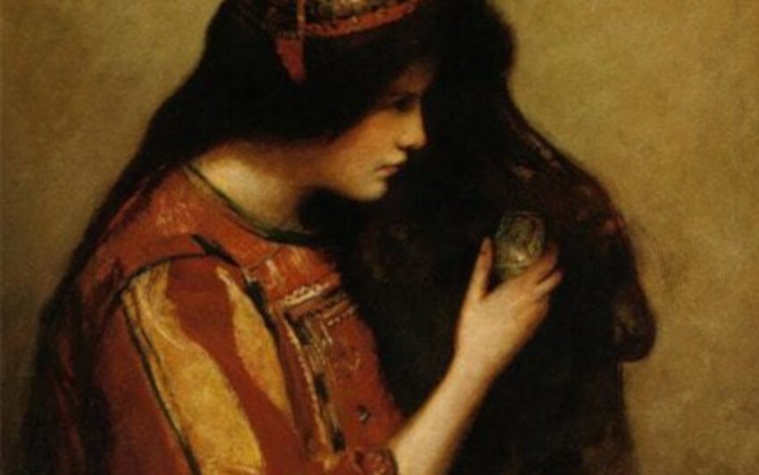 Mary of Bethany by George William Joy (detail) - 1900; public domain