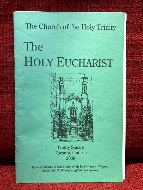 The Holy Eucharist - Holy Trinity TO